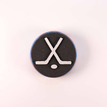 Hockey Puck - Bath Bomb with Shoe Charm