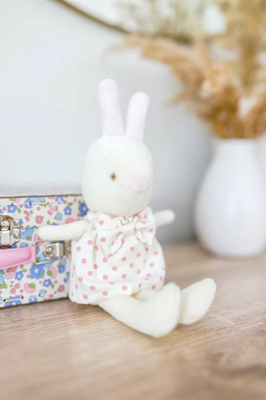 Baby Betsy Bunny 25cm Pink Spot