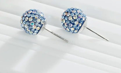 Sparkle Ball Earrings- 10mm