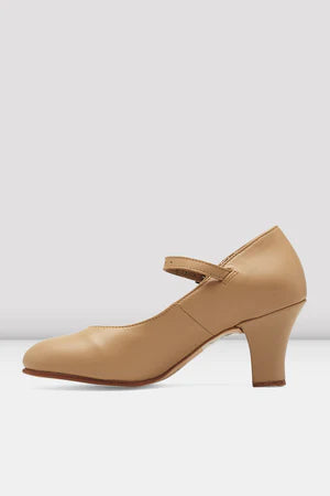 Bloch Cabaret 2.5” Heel- Tan