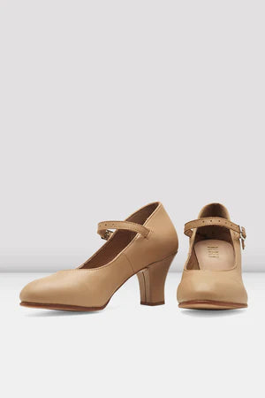 Bloch Cabaret 2.5” Heel- Tan