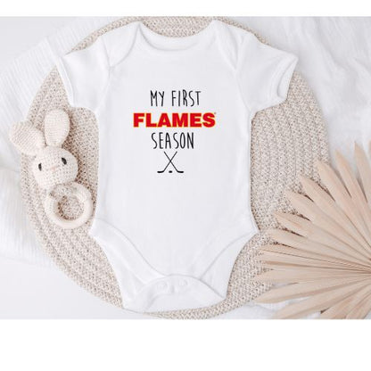 Flames Mini Fan Tutu and Onesie